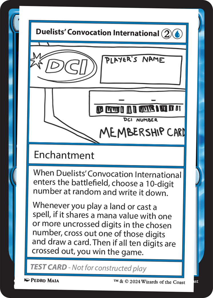Duelists' Convocation International [Mystery Booster 2 Playtest Cards] | Grognard Games