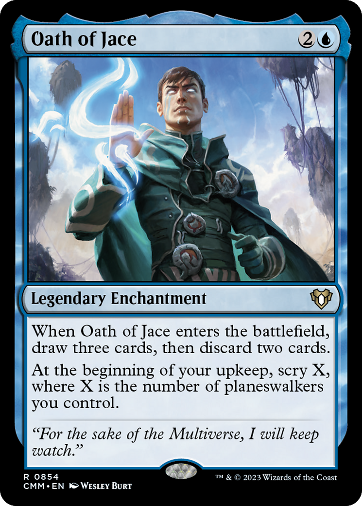 Oath of Jace [Commander Masters] | Grognard Games