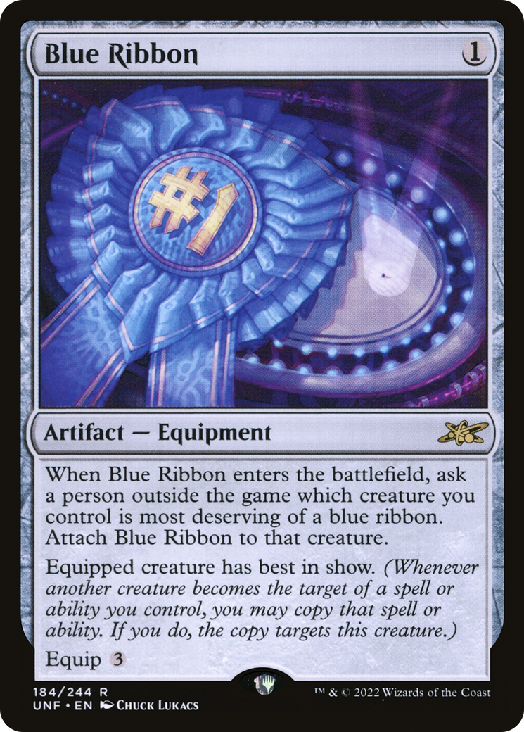 Blue Ribbon [Unfinity] | Grognard Games