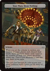 Your Plans Mean Nothing (Full Art) [Duskmourn: Archenemy] | Grognard Games