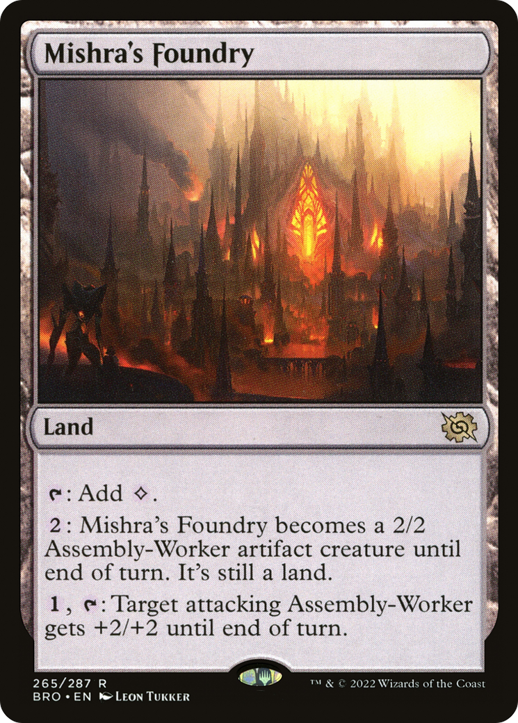 Mishra's Foundry [The Brothers' War] | Grognard Games