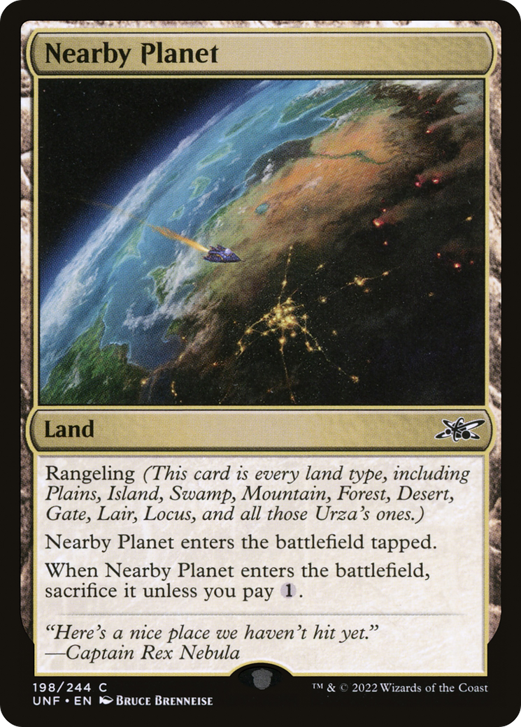 Nearby Planet [Unfinity] | Grognard Games