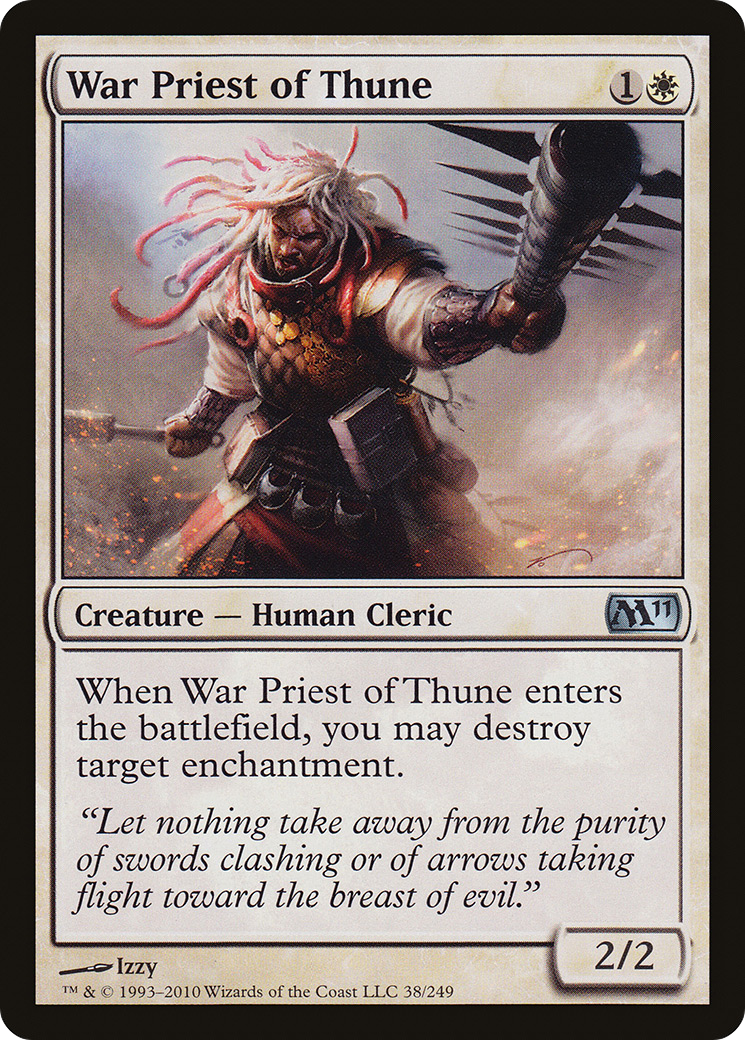 War Priest of Thune [Magic 2011] | Grognard Games