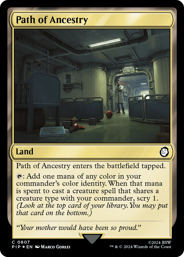 Path of Ancestry (Surge Foil) [Fallout] | Grognard Games