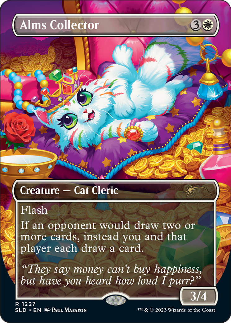 Alms Collector (Borderless) [Secret Lair Drop Series] | Grognard Games