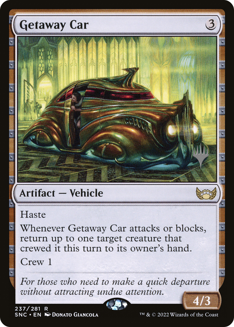 Getaway Car (Promo Pack) [Streets of New Capenna Promos] | Grognard Games