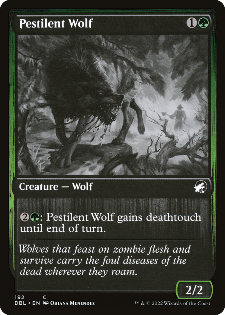Pestilent Wolf [Innistrad: Double Feature] | Grognard Games