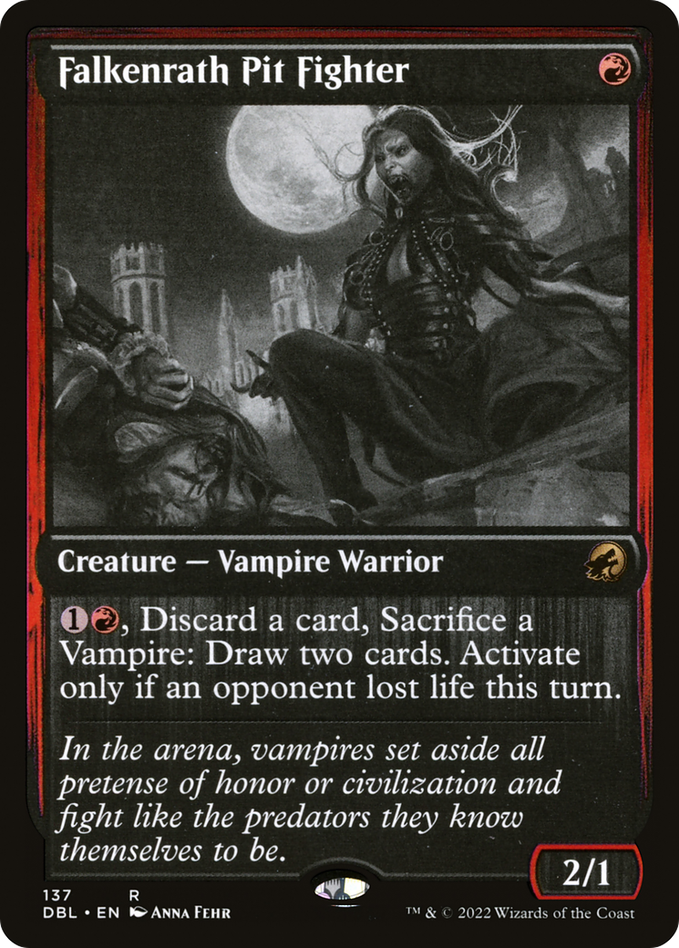 Falkenrath Pit Fighter [Innistrad: Double Feature] | Grognard Games