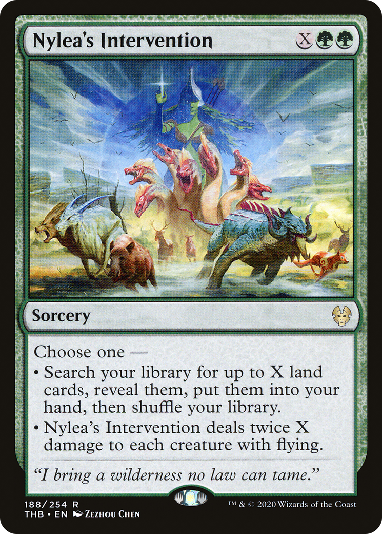 Nylea's Intervention [Theros Beyond Death] | Grognard Games