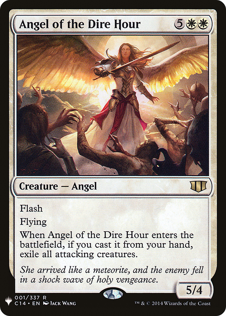Angel of the Dire Hour [Mystery Booster] | Grognard Games