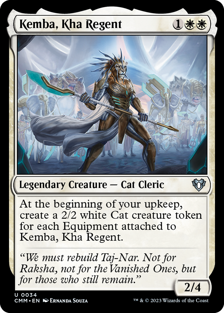 Kemba, Kha Regent [Commander Masters] | Grognard Games