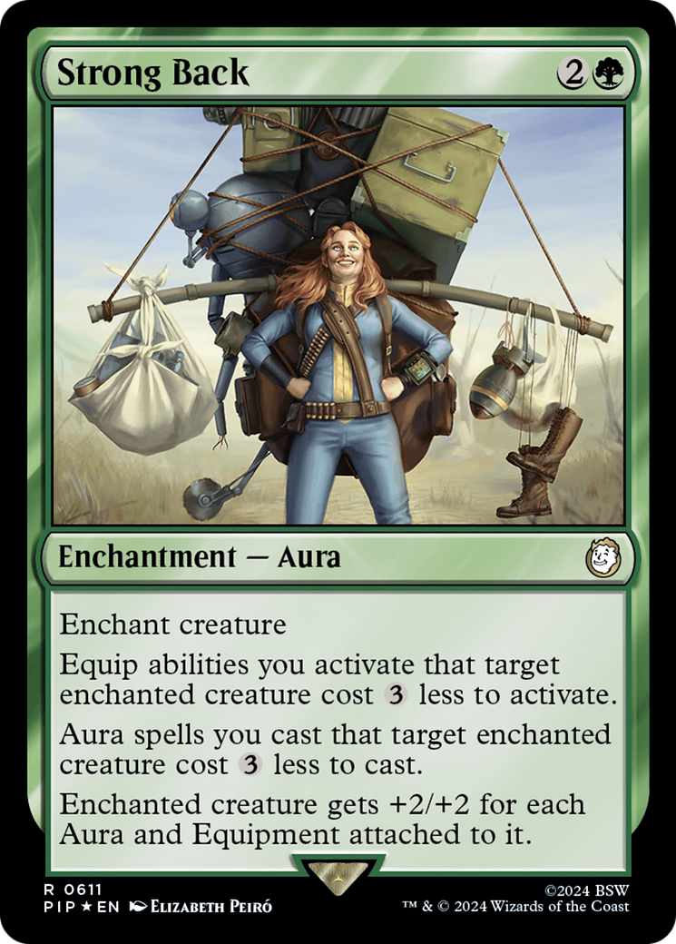 Strong Back (Surge Foil) [Fallout] | Grognard Games