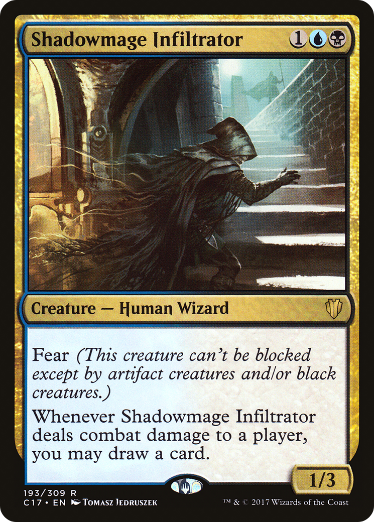 Shadowmage Infiltrator [Commander 2017] | Grognard Games