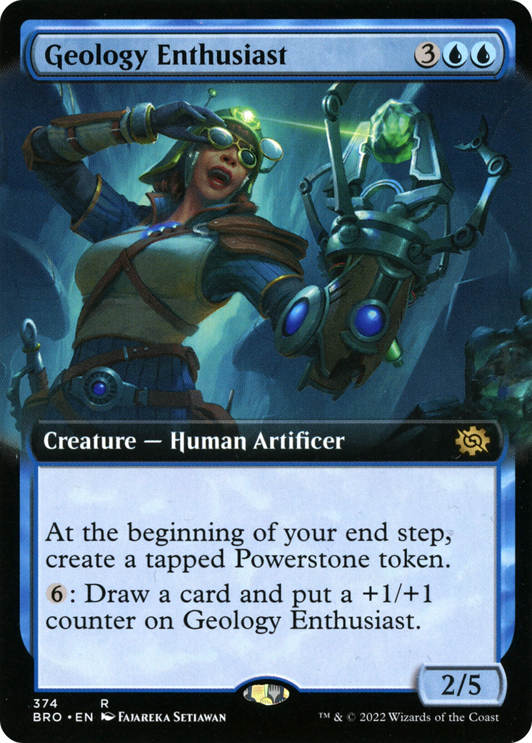 Geology Enthusiast (Extended Art) [The Brothers' War] | Grognard Games