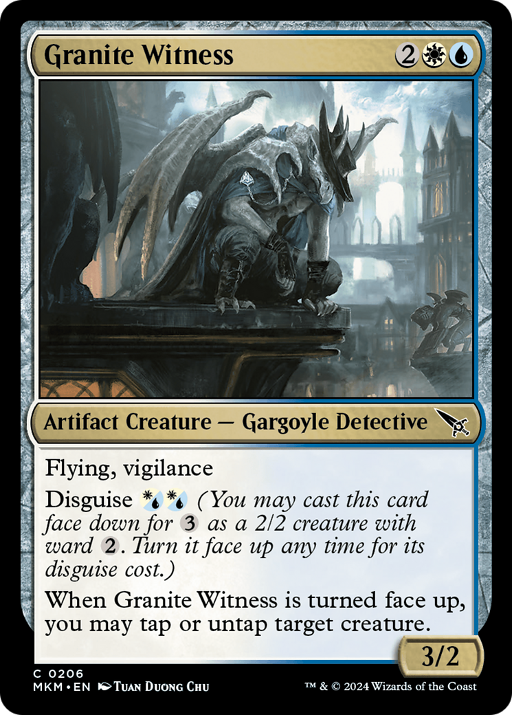 Granite Witness [Murders at Karlov Manor] | Grognard Games