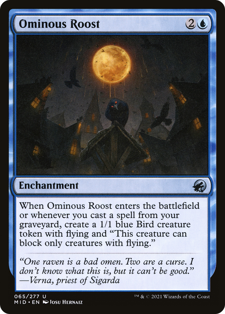 Ominous Roost [Innistrad: Midnight Hunt] | Grognard Games