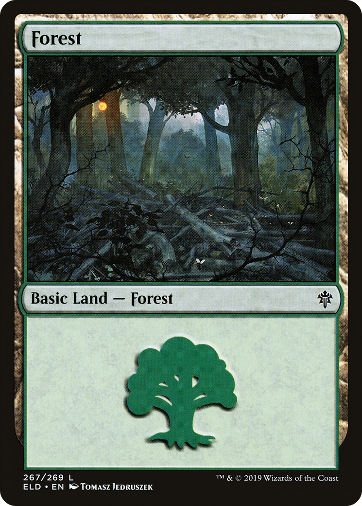 Forest (267) [Throne of Eldraine] | Grognard Games