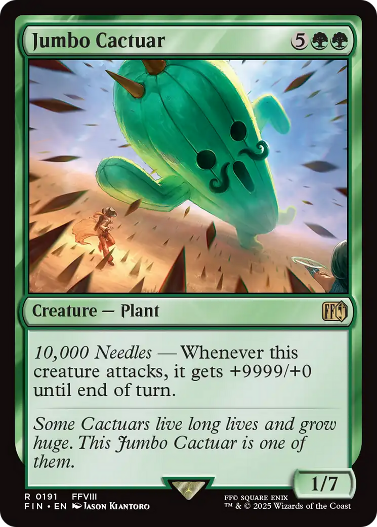 Jumbo Cactuar [FINAL FANTASY] | Grognard Games
