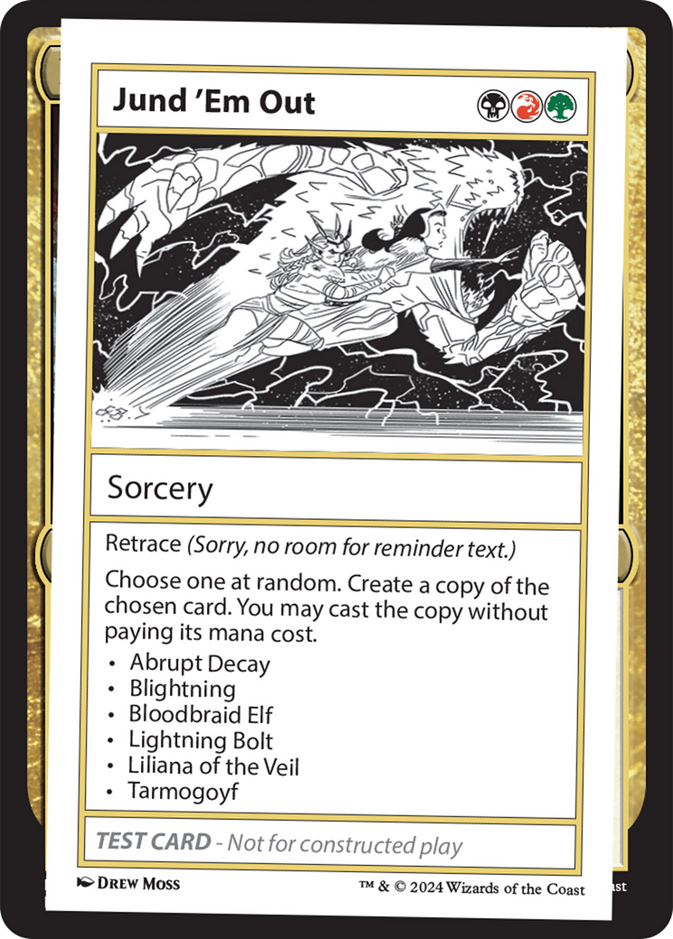 Jund 'Em Out [Mystery Booster 2 Playtest Cards] – Grognard Games