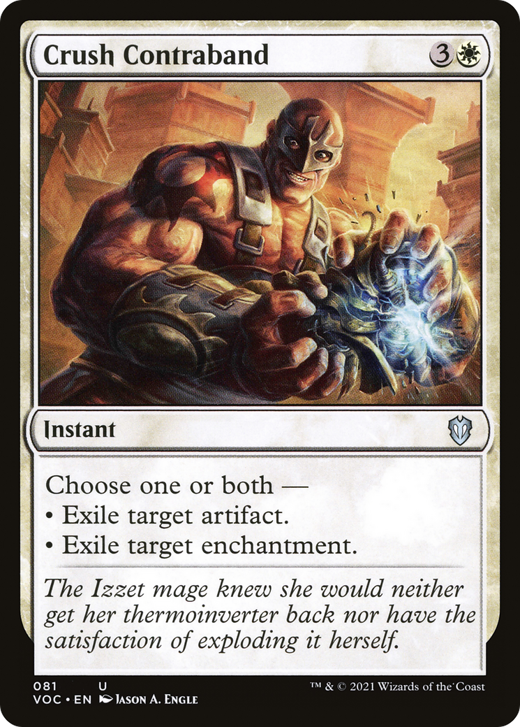 Crush Contraband [Innistrad: Crimson Vow Commander] | Grognard Games