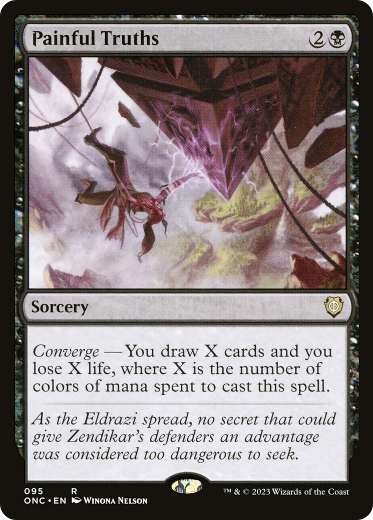 Painful Truths [Phyrexia: All Will Be One Commander] | Grognard Games