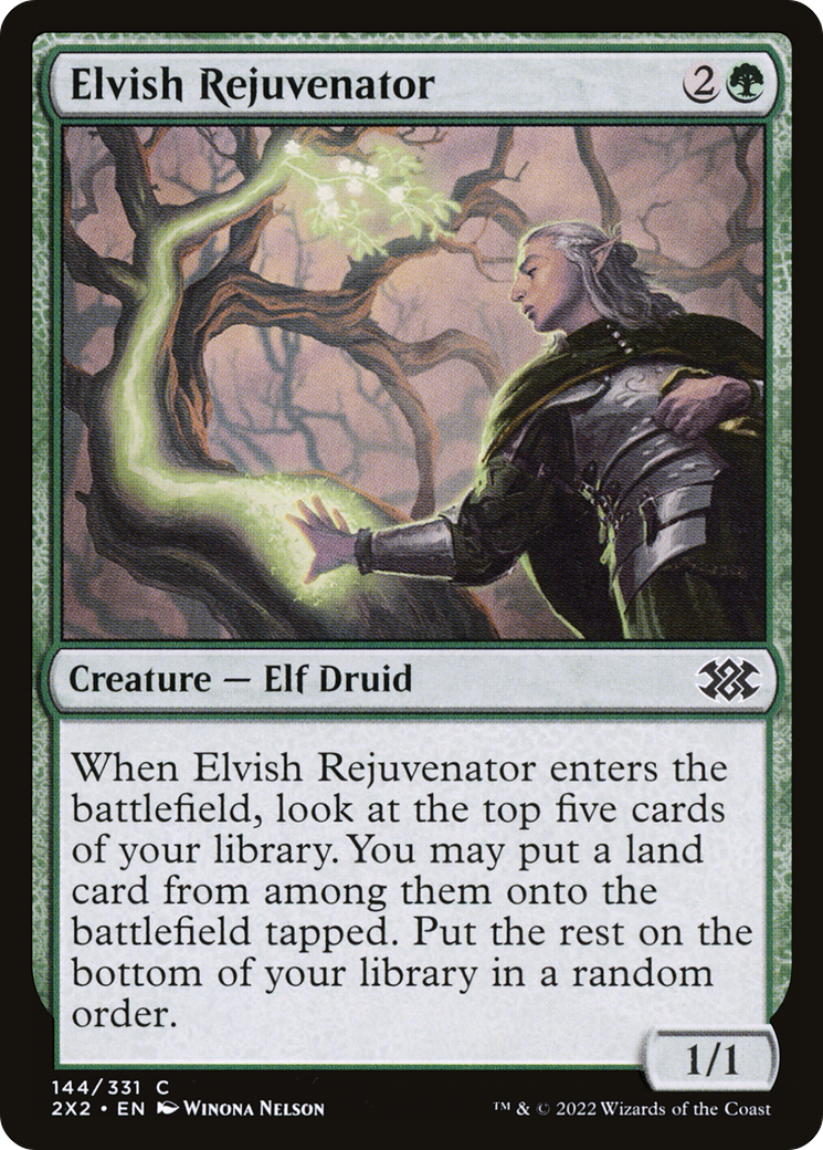 Elvish Rejuvenator [Double Masters 2022] | Grognard Games