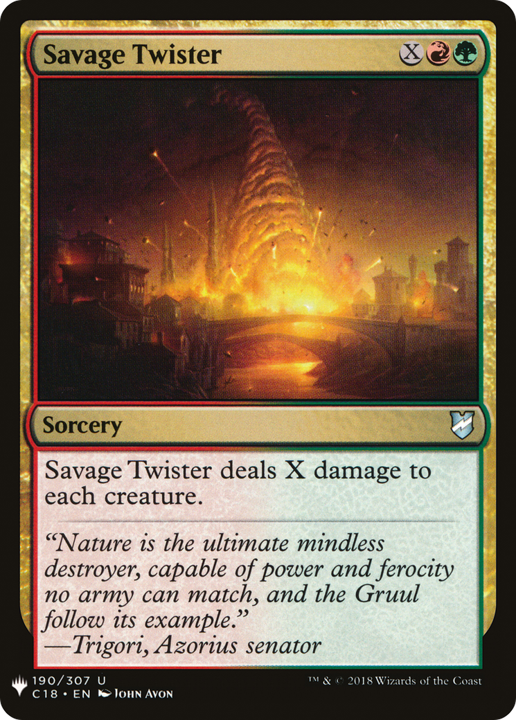Savage Twister [Mystery Booster] | Grognard Games