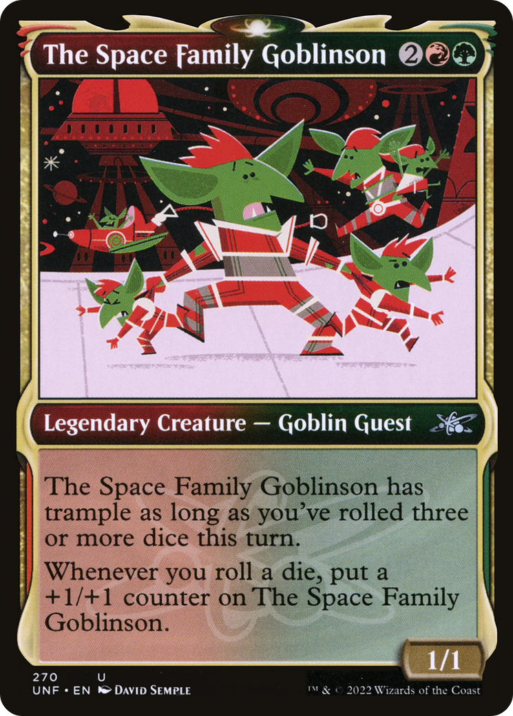 The Space Family Goblinson (Showcase) [Unfinity] | Grognard Games