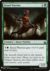 Kraul Warrior [Mystery Booster] | Grognard Games