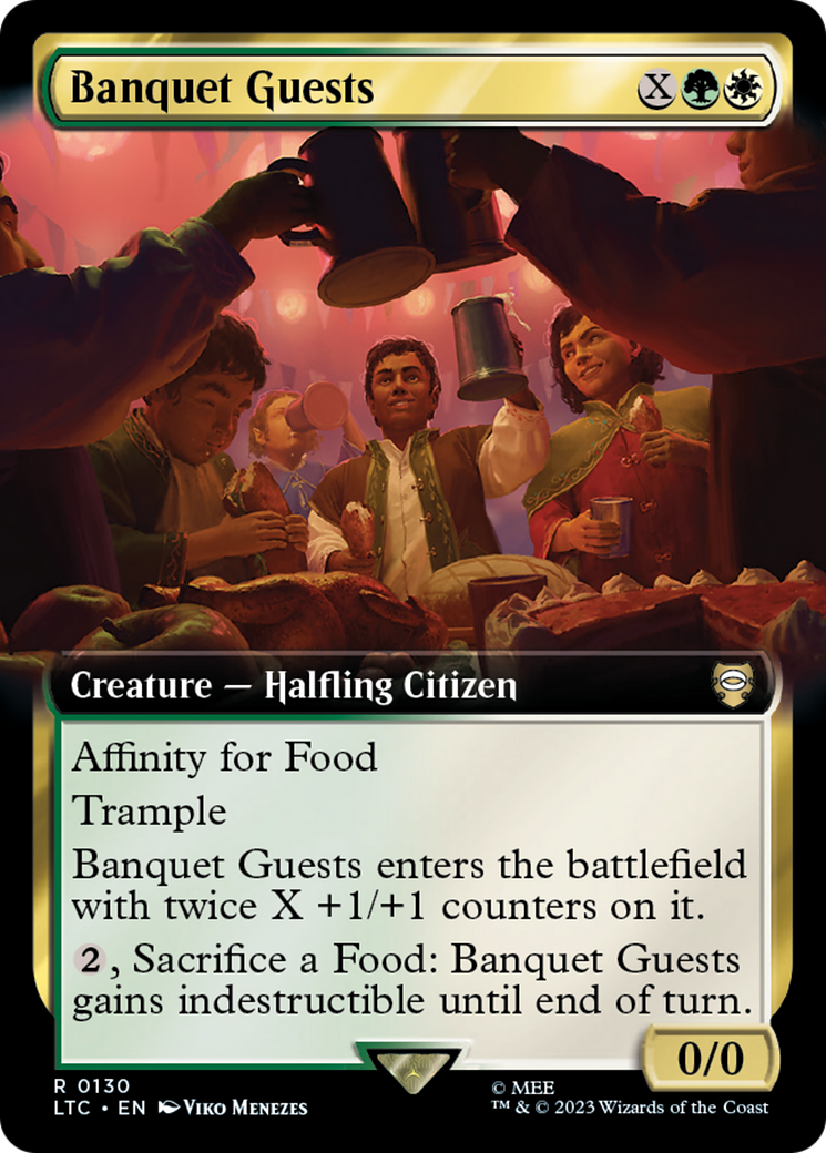Banquet Guests (Extended Art) [The Lord of the Rings: Tales of Middle-Earth Commander] | Grognard Games