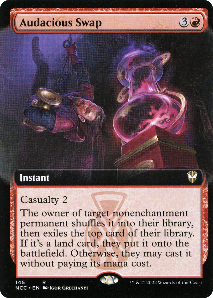 Audacious Swap (Extended Art) [Streets of New Capenna Commander] | Grognard Games