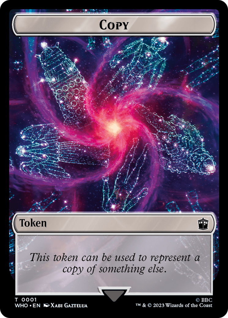 Copy // Clue (0021) Double-Sided Token [Doctor Who Tokens] | Grognard Games