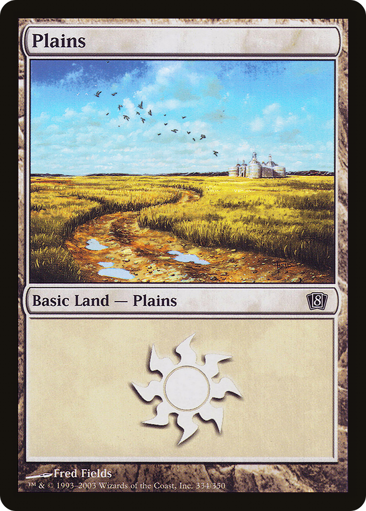 Plains (334) [Eighth Edition] | Grognard Games