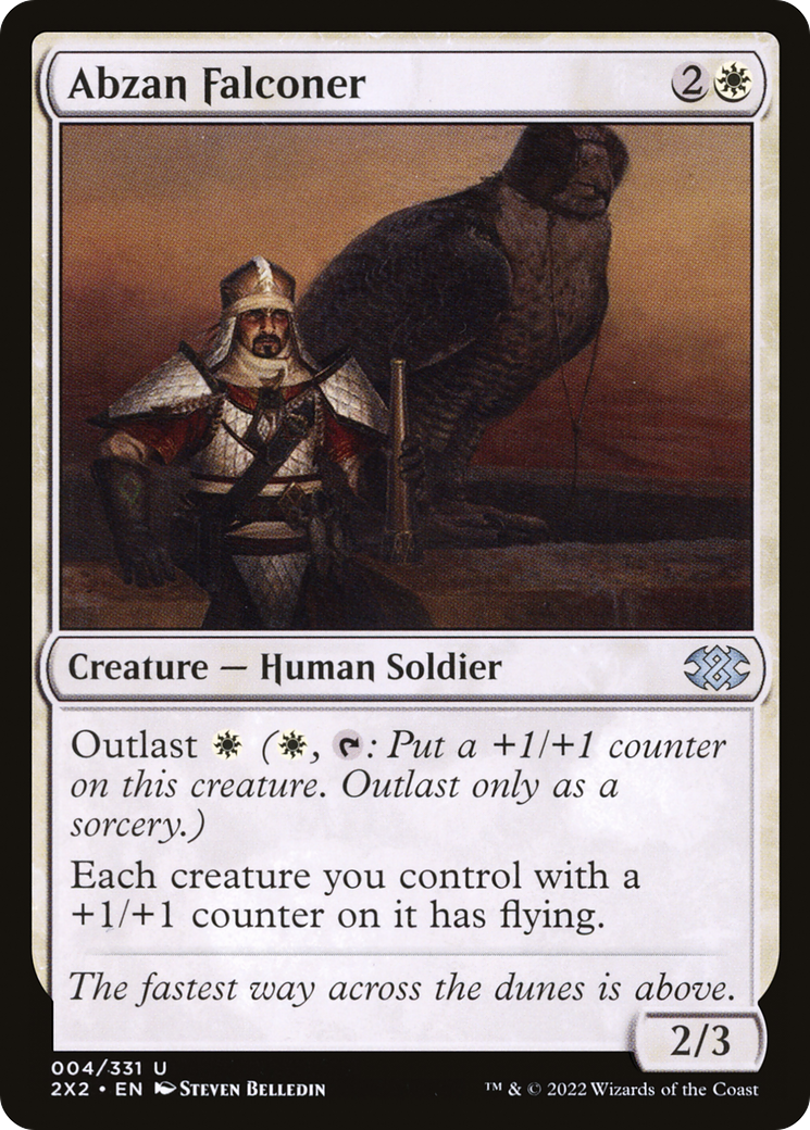 Abzan Falconer [Double Masters 2022] | Grognard Games