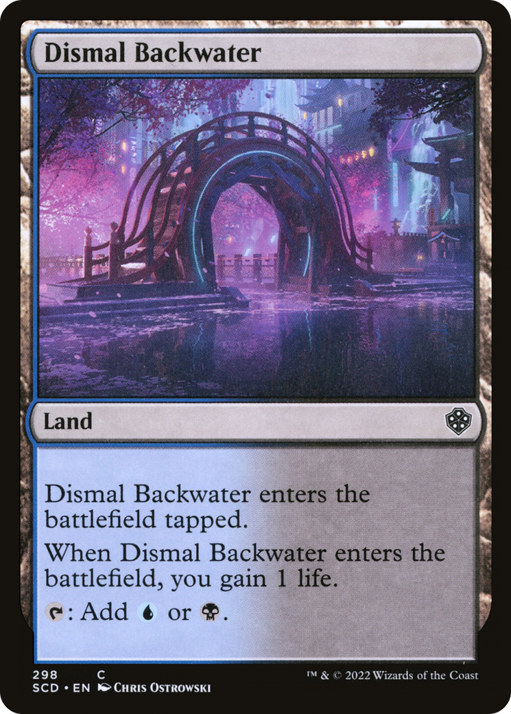 Dismal Backwater [Starter Commander Decks] | Grognard Games