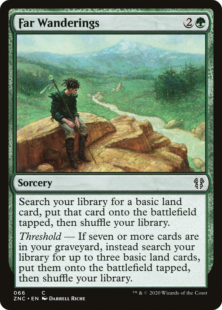 Far Wanderings [Zendikar Rising Commander] | Grognard Games