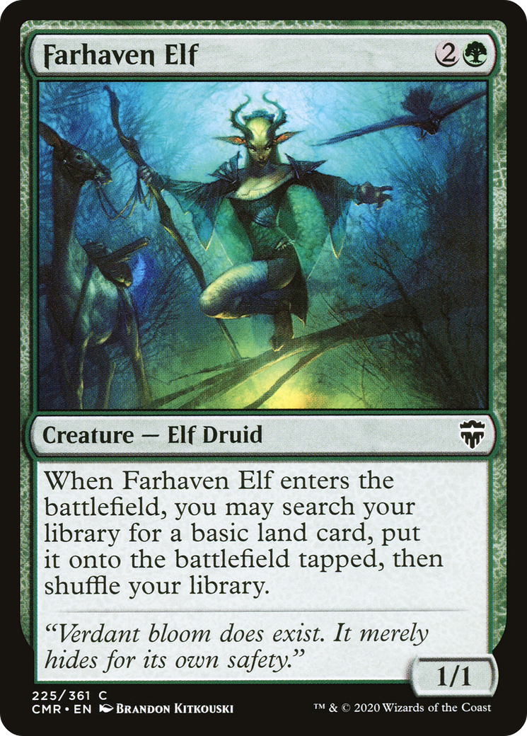 Farhaven Elf [Commander Legends] | Grognard Games