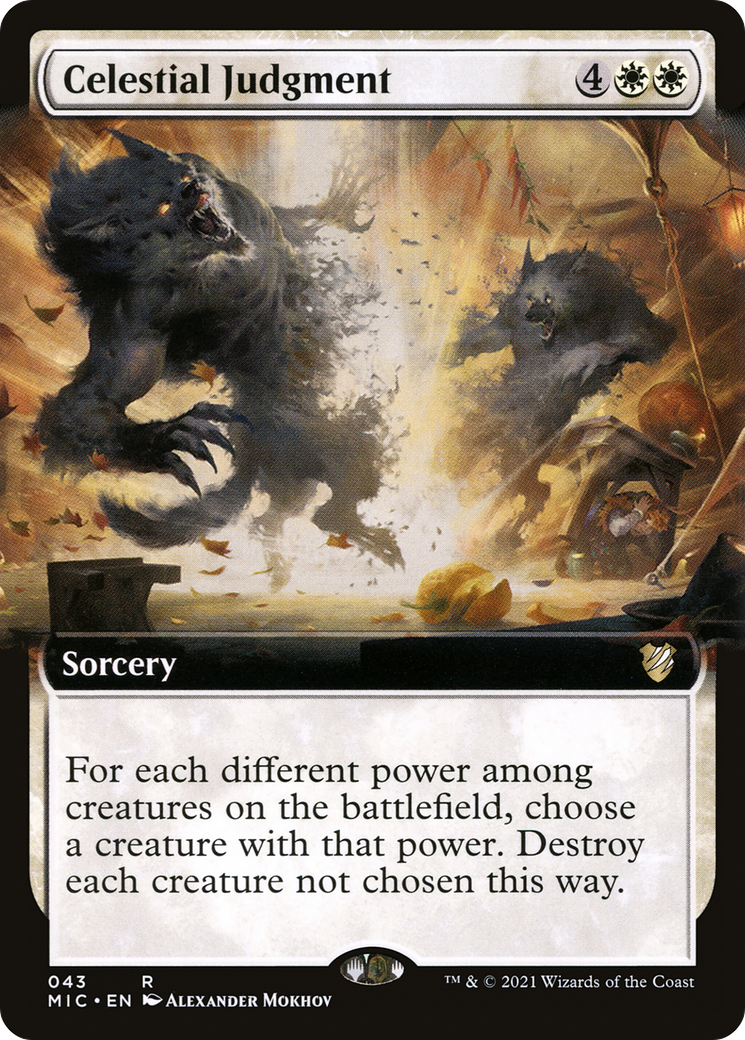 Celestial Judgment (Extended) [Innistrad: Midnight Hunt Commander] | Grognard Games