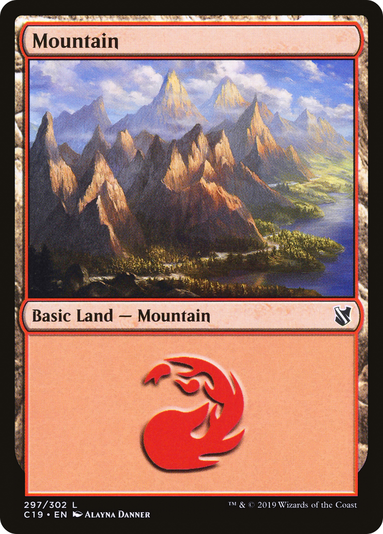 Mountain (297) [Commander 2019] | Grognard Games