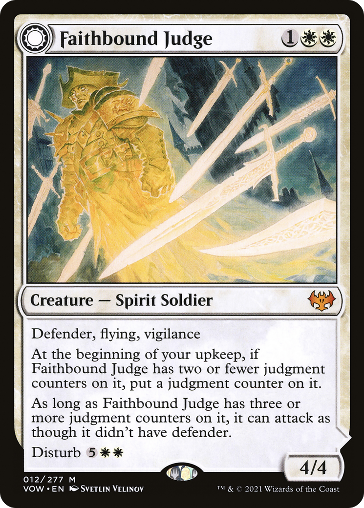 Faithbound Judge // Sinner's Judgment [Innistrad: Crimson Vow] | Grognard Games