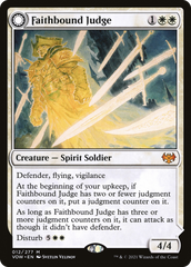 Faithbound Judge // Sinner's Judgment [Innistrad: Crimson Vow] | Grognard Games