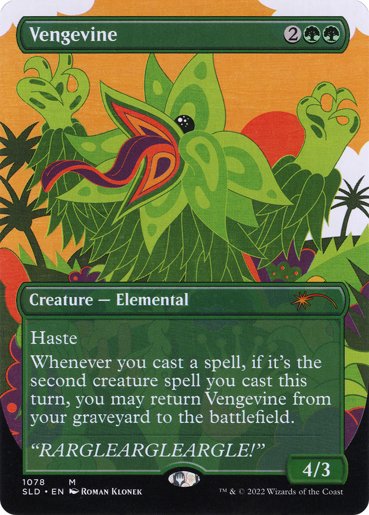 Vengevine (Borderless) [Secret Lair Drop Series] | Grognard Games