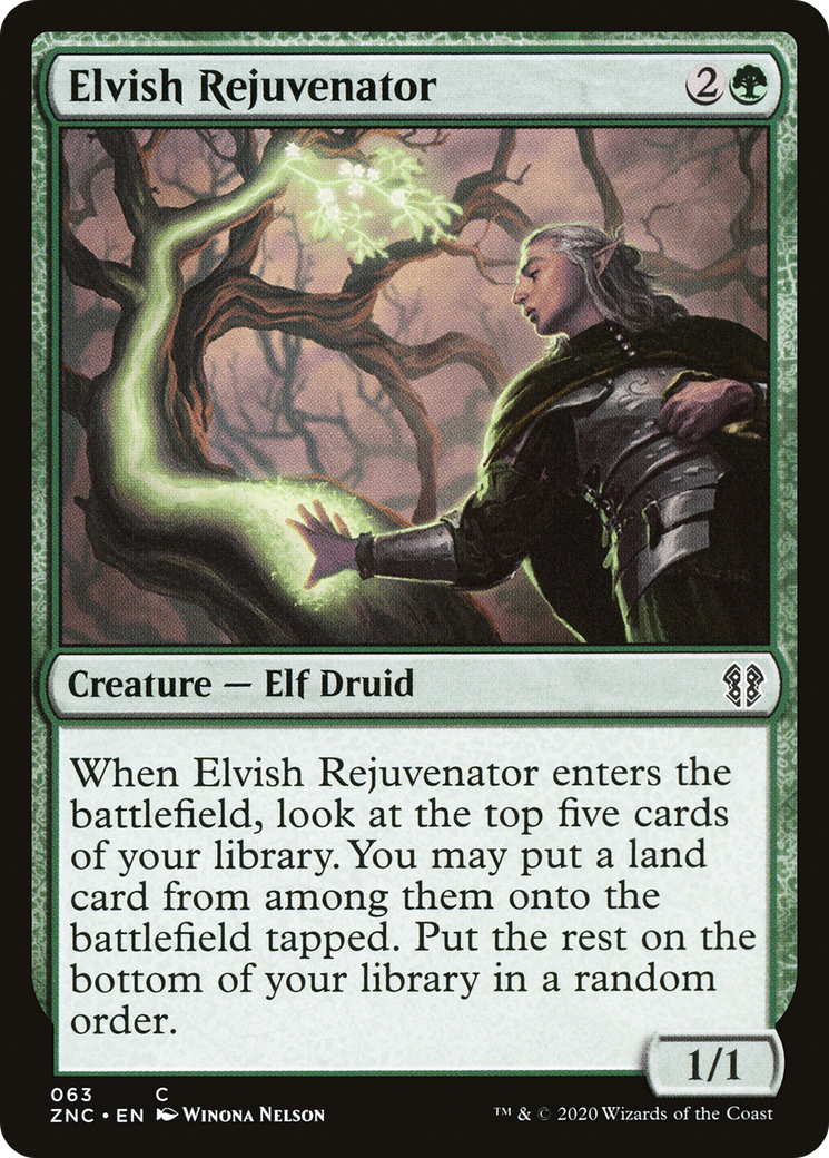 Elvish Rejuvenator [Zendikar Rising Commander] | Grognard Games