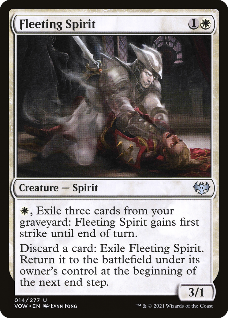 Fleeting Spirit [Innistrad: Crimson Vow] | Grognard Games