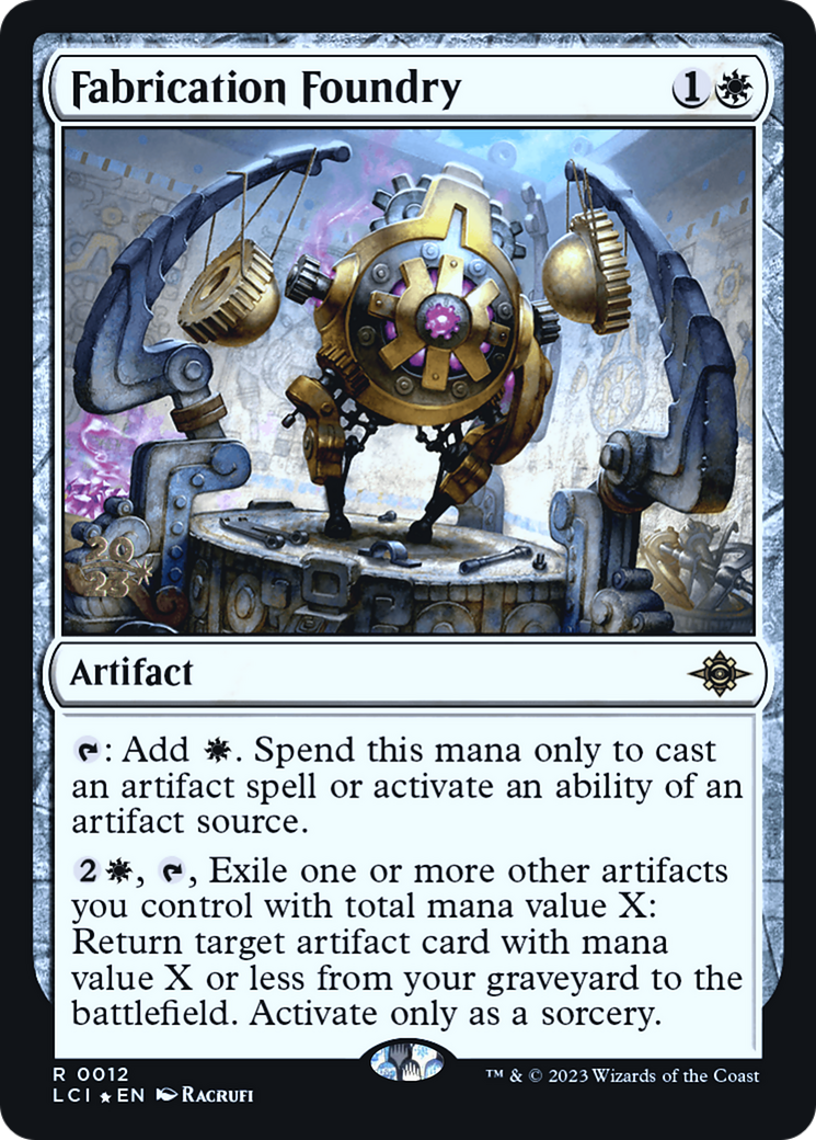 Fabrication Foundry [The Lost Caverns of Ixalan Prerelease Cards] | Grognard Games