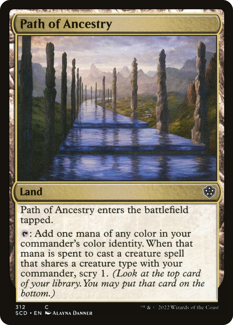 Path of Ancestry [Starter Commander Decks] | Grognard Games