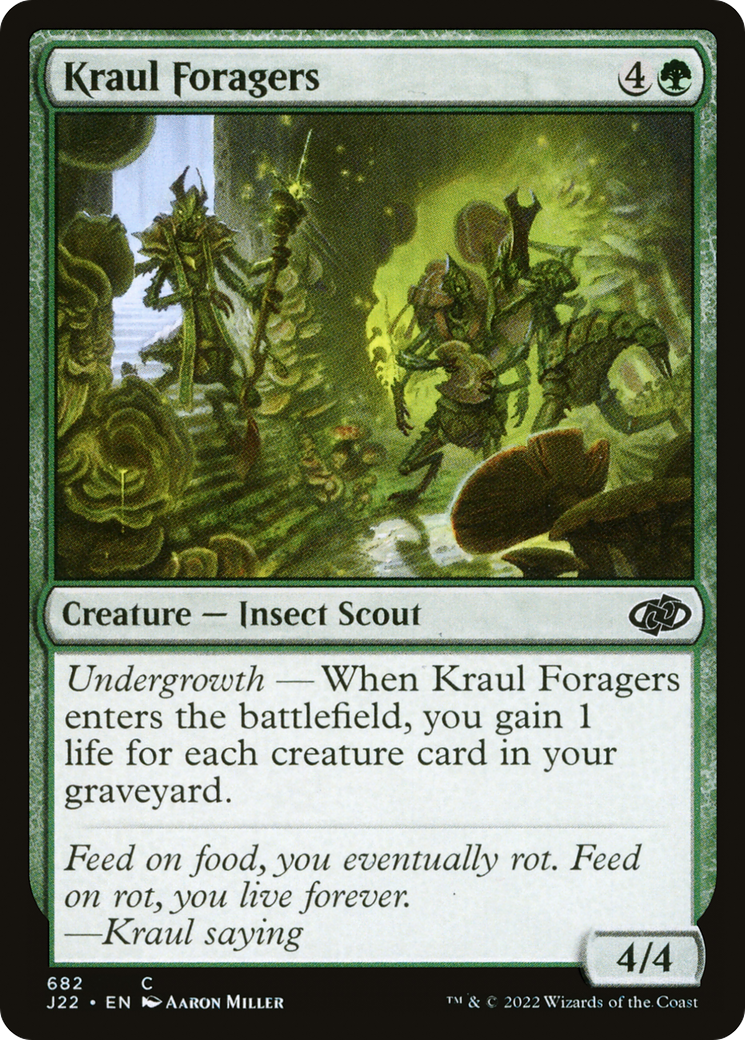 Kraul Foragers [Jumpstart 2022] | Grognard Games