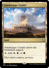 Sandsteppe Citadel [Phyrexia: All Will Be One Commander] | Grognard Games