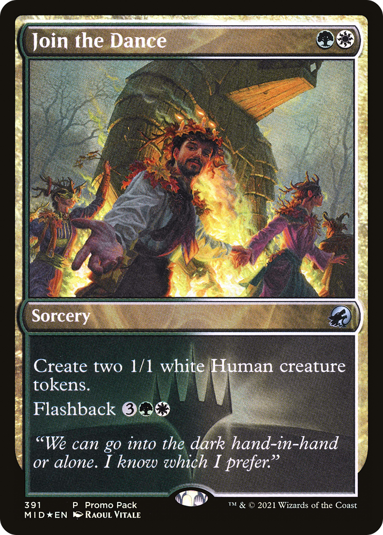 Join the Dance (Promo Pack) [Innistrad: Midnight Hunt Promos] | Grognard Games