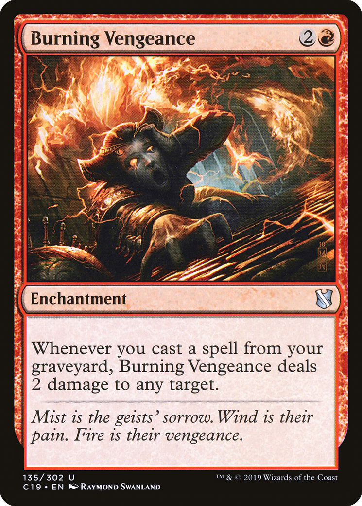 Burning Vengeance [Commander 2019] | Grognard Games